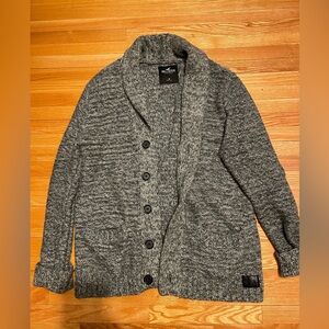 Hollister grey cardigan